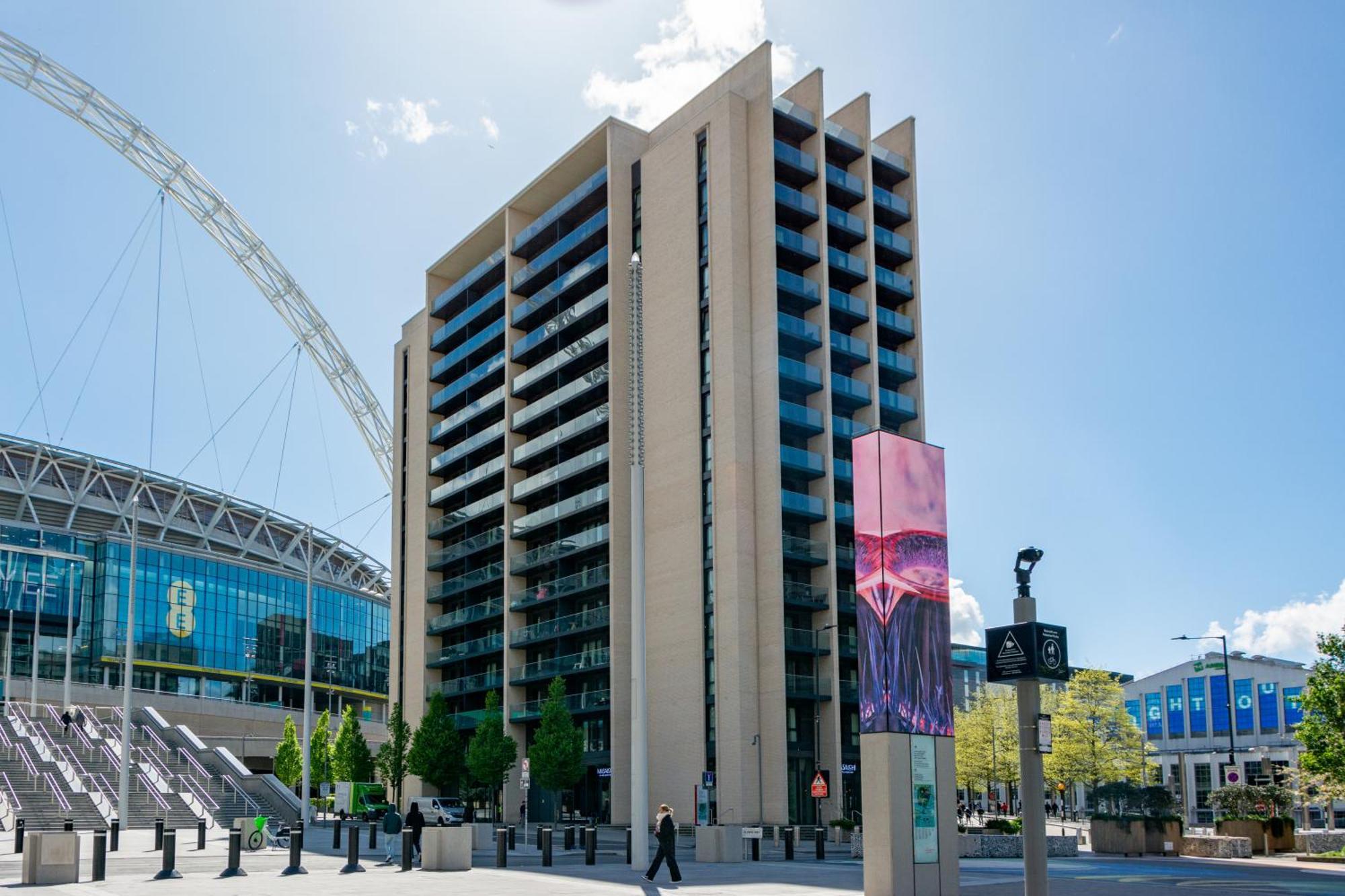 Mysquare State-Of-The-Art 1 Bedroom Apartments Near Wembley Park ลอนดอน ภายนอก รูปภาพ