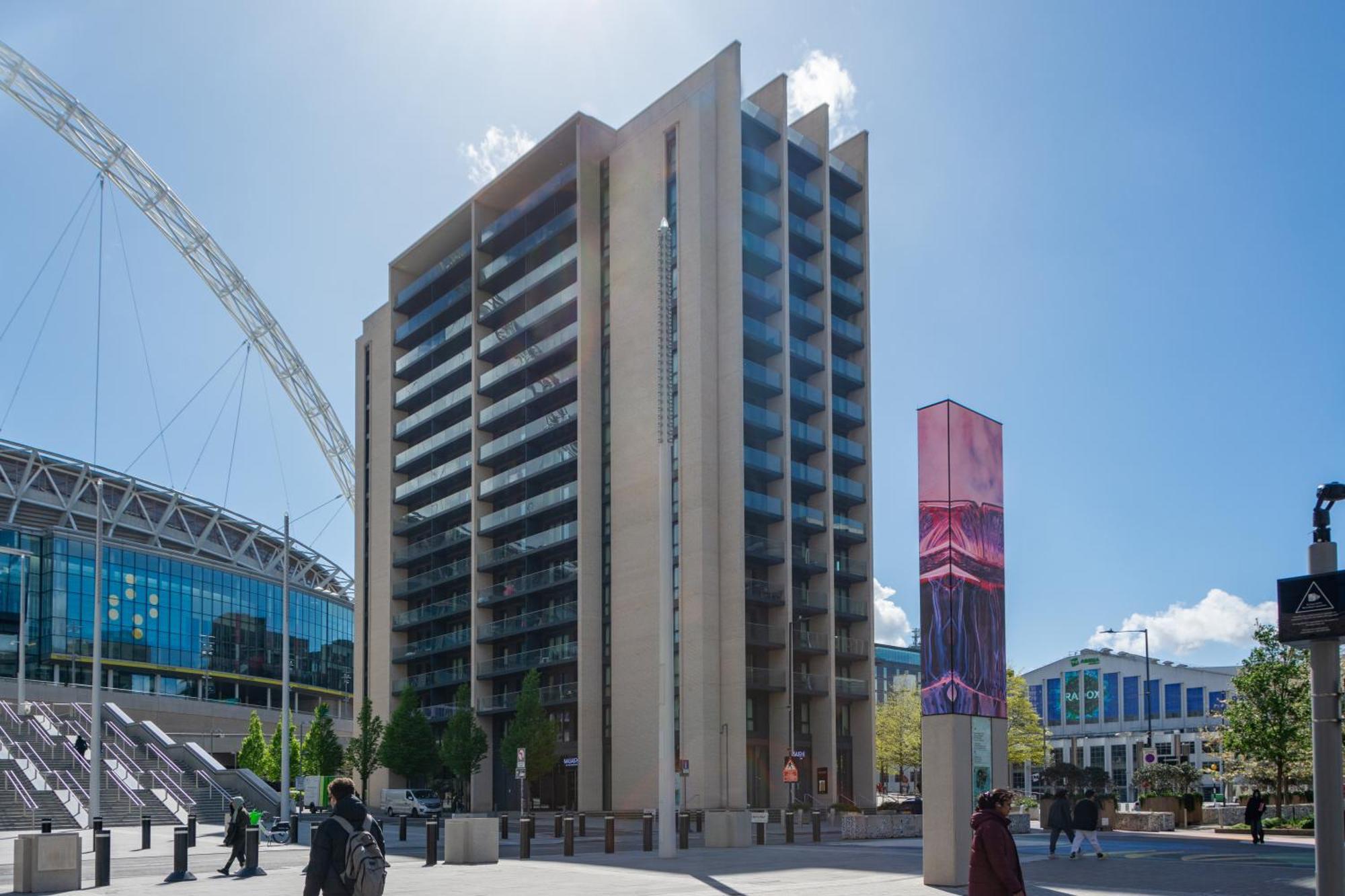 Mysquare State-Of-The-Art 1 Bedroom Apartments Near Wembley Park ลอนดอน ภายนอก รูปภาพ